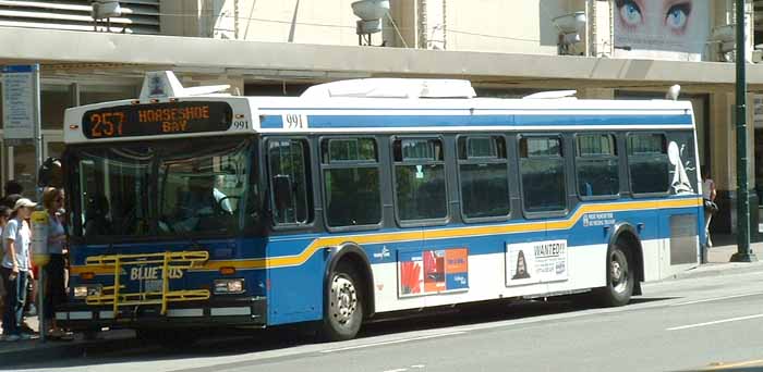 Blue Bus New Flyer D40LF 991